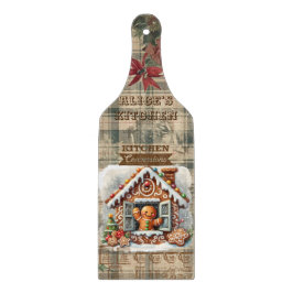 Gingerbread Man Cutting Board: Kitchen Fun! Schneidebrett