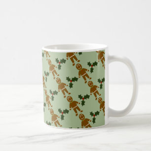 Gingerbread Man Holiday Tasse