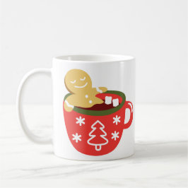 Gingerbread Man Hot Chocolate Jacuzzi Kaffeetasse