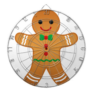 Gingerbread Man Metal Cage Dartboard Dartscheibe