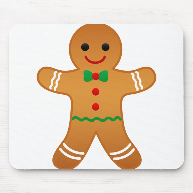 Gingerbread man Mousepad (Vorne)