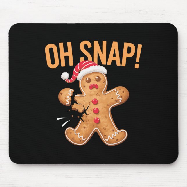 Gingerbread Man Mousepad (Vorne)