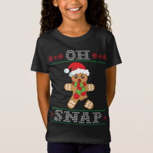 Gingerbread Man Oh Snap Weihnachten Ugly Sweater T-Shirt