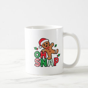Gingerbread Man Oh Snap Weihnachten Weihnachtsgebä Kaffeetasse