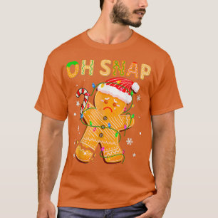 Gingerbread Man Oh Snap Weihnachtskochtopf Kostüm  T-Shirt