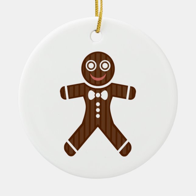 Gingerbread Man Ornament (Vorne)