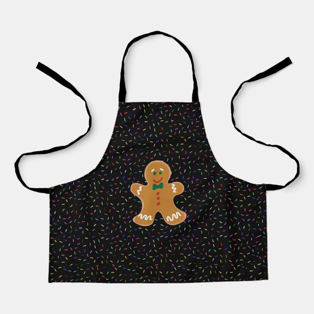Gingerbread Man Schürze (Vorderseite)