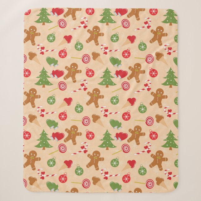 Gingerbread Man Sherpadecke (Vorderseite)