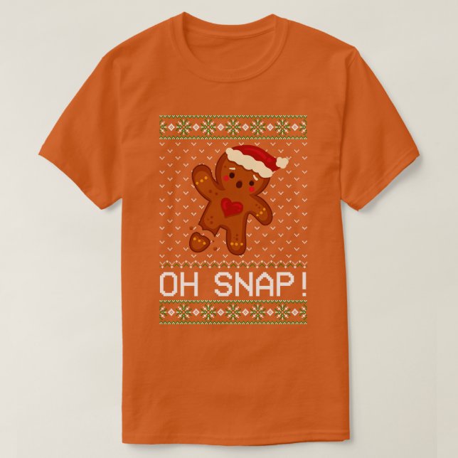 Gingerbread Man T-Shirt (Design vorne)