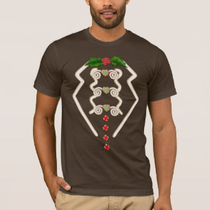 Gingerbread Man Tuxedo T-Shirt