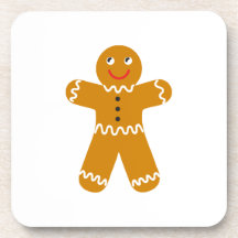 Gingerbread Man Untersetzer