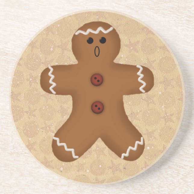 Gingerbread Man Untersetzer (Vorne)