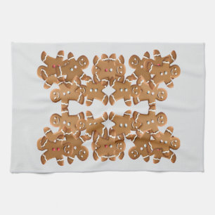 Gingerbread Man Weihnachtsplätzchen Urlaub Backen Geschirrtuch