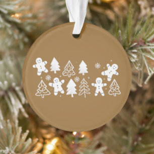 Gingerbread-Mann Weihnachtsfeier Winterbäcker Ornament