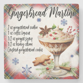 Gingerbread Martini Recipe Marble Untersetzer