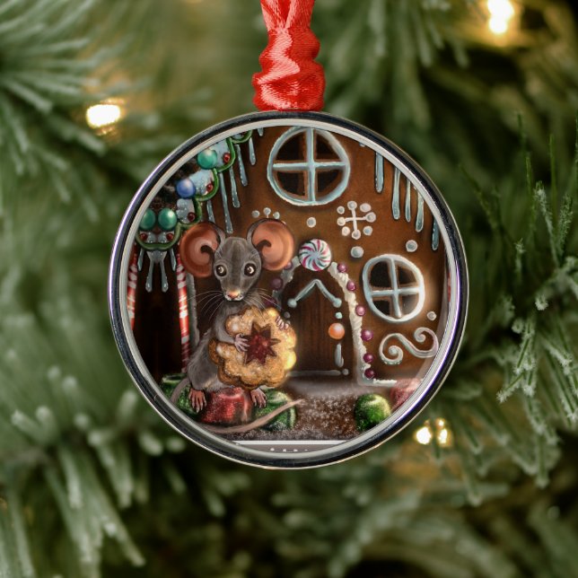 Gingerbread Maus Weihnachtsschmuck (Baum)