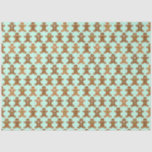 Gingerbread Men Christmas Pattern Seidenpapier<br><div class="desc">Festisch dekorierte Lebkuchenmänner kreieren ein süßes Muster für Weihnachtsgeschenke. Hier auf Geschenkpapier mit einer wechselbaren, minzgrünen Hintergrundfarbe dargestellt. Sie können Ihre Lieblingsfarbe auswählen und die Größe des Musters anpassen. Diese Lebkuchenmänner wären ideal, um Leckereien für den Urlaub zu verpacken, zu dekorieren und Geschenktaschen hinzuzufügen.</div>