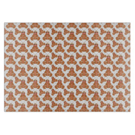 Gingerbread Men Schneidebrett