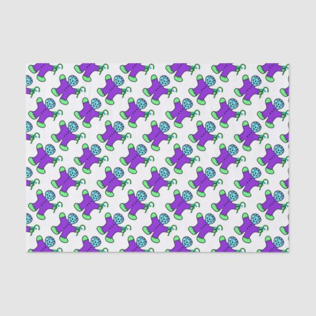 Gingerbread Men Seidenpapier (Vorderseite)