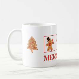 Gingerbread Merry Xmas Tasse