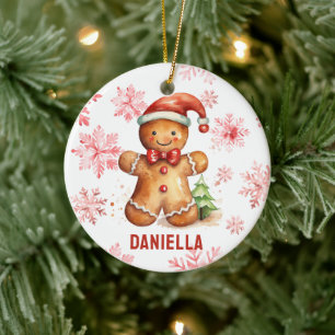 Gingerbread Personalisiertes Baum Ornament