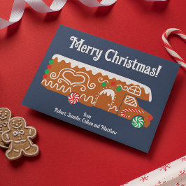 Gingerbread RV Klasse C Camper Weihnachten