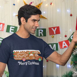 Gingerbread RV Klasse C Camper Weihnachten Grafik T-Shirt