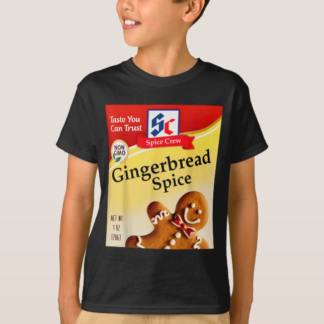 Gingerbread Sce Condiment Sce Costumes Group Match T-Shirt (Vorderseite)