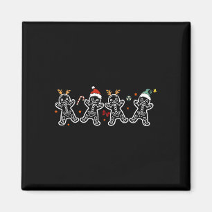 Gingerbread Skeleton Weihnachtsradiologie Shir Xra Magnet