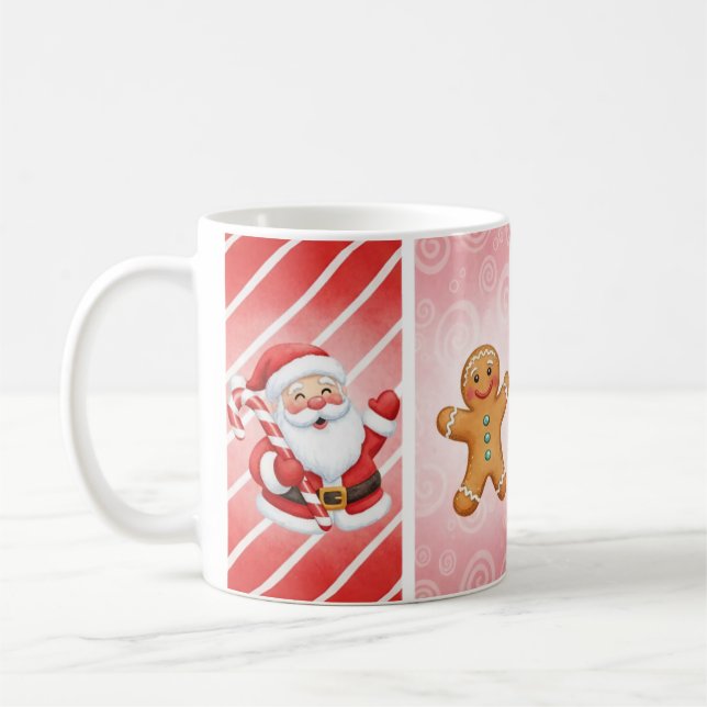 Gingerbread & Snow Globe Mug (Gauche)