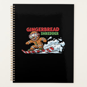 Gingerbread Snowboarder Planer