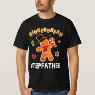 Gingerbread Stepfather Frohe Weihnachtsfeier T-Shirt