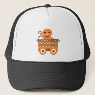 Gingerbread Train Truckerkappe