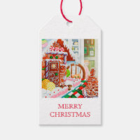 GINGERBREAD ÜBERRASCHENDE Gift-Tags