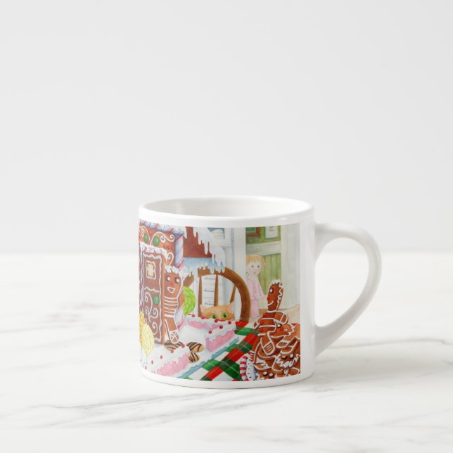 GINGERBREAD ÜBERRASCHENDER Espresso-Cup Espressotasse (Rechts)