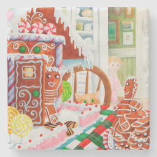GINGERBREAD ÜBERRASCHENDER Untersetzer