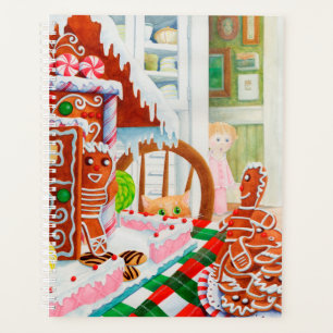 GINGERBREAD ÜBERRASCHUNG 8.5x11 Planerkalender Planer