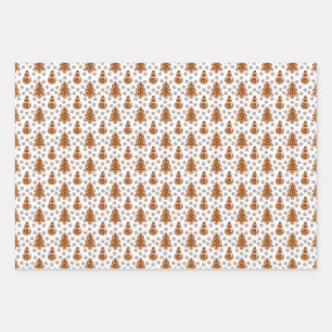 GINGERBREAD Urlaubsmuster Geschenkpapier Set