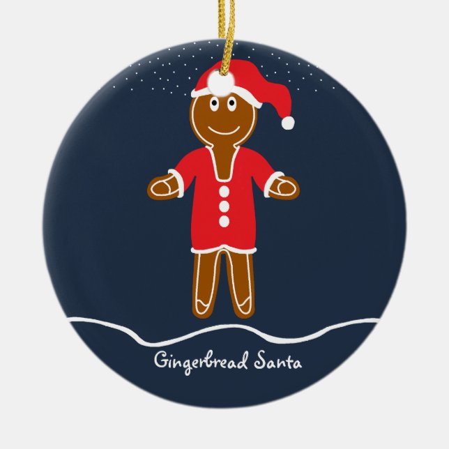 Gingerbread Weihnachten Weihnachtsschmuck (Vorne)