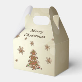 Gingerbread Weihnachtsbaum Geschenkschachtel