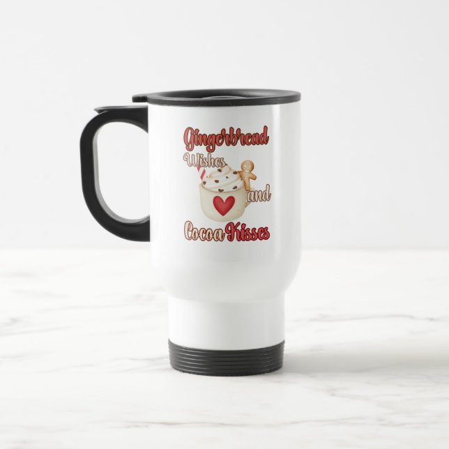 GINGERBREAD WISHER UND KOKA KLINSEN CHRISTMAS REISEBECHER (Links)