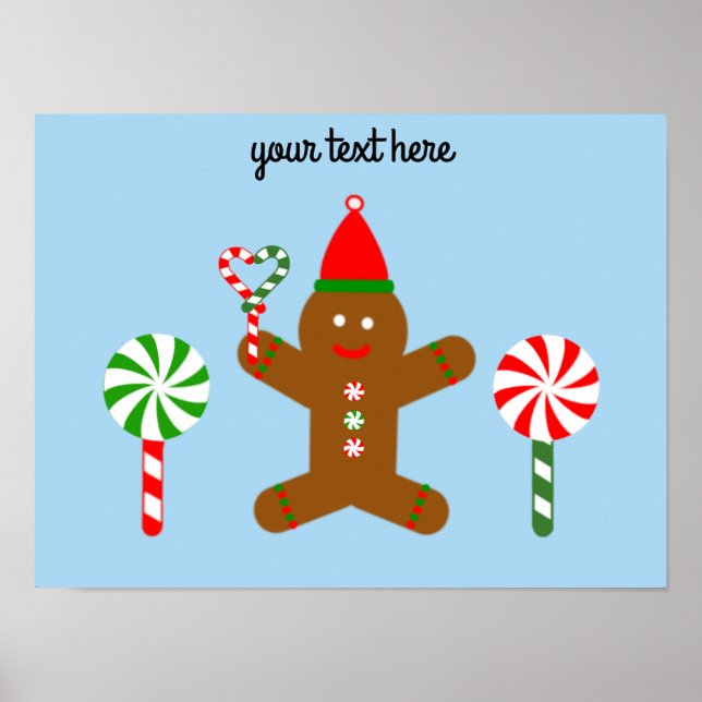 Gingerbrei Man #1 Poster (Vorne)