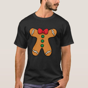 Gingerbrei Man Body Costume für Halloween oder Chr T-Shirt