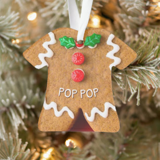Gingerbrei Man Personalisiert Weihnachten Ornament