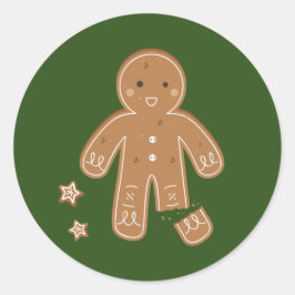 Gingerbrei Men Holiday Sticker