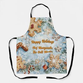Gingerbrei Personalisiert Grill Master Koch Holida Schürze