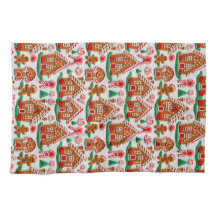 Gingerbrett House Needlework Weihnachtsfeiertage