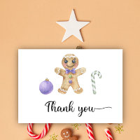 Gingerbrey Dankeschön-Karte