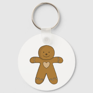 GingerBroad Man Weihnachtskost Schlüsselanhänger