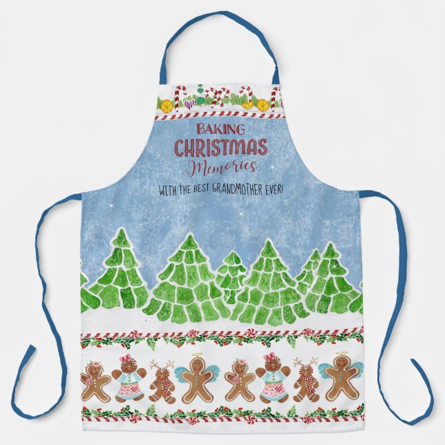 Gingerbrot Backen Weihnachten Erinnerungen Bestes  Schürze (Vorderseite)